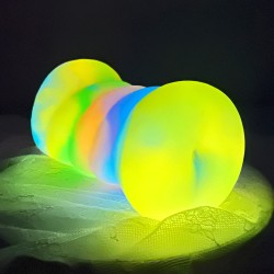 luminous colorful silicone pocket vagina 13