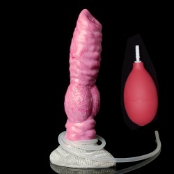 squirting silicone dildo 14