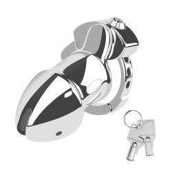 men adjustable size chastity cage